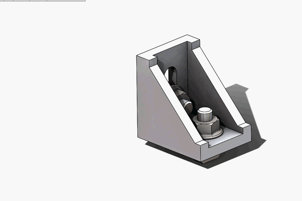 铰链连接件相关3D图纸合集